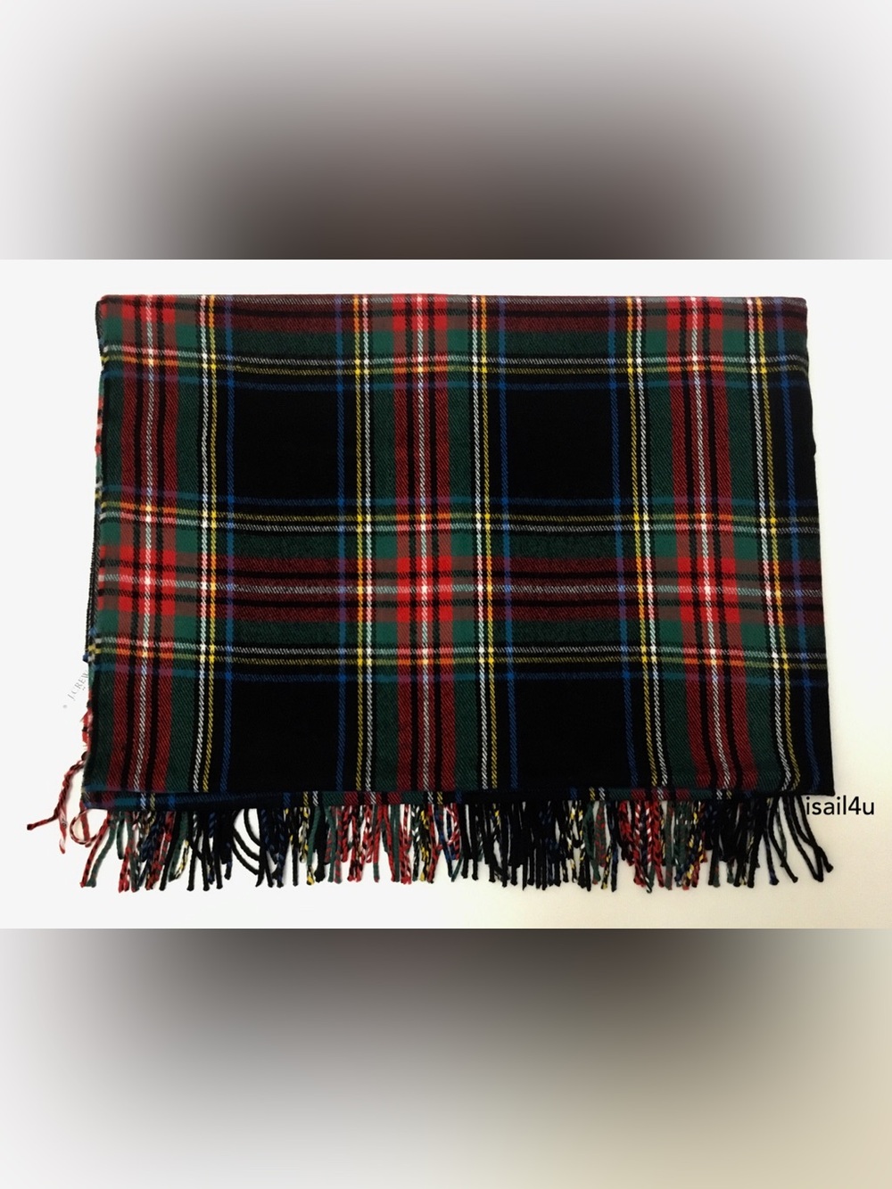 J. Crew Factory Plaid Blanket-Scarf